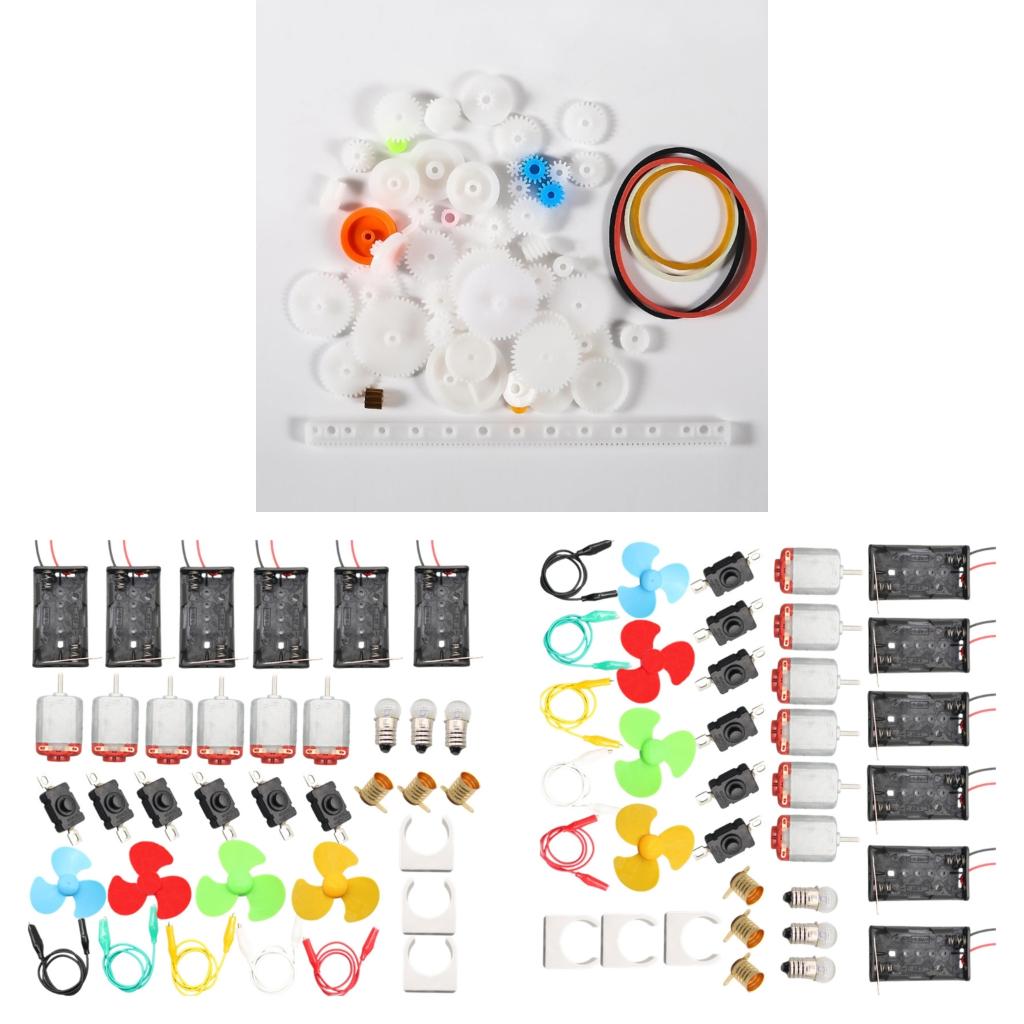 Hobby Is Science - motor mainan batang 3v-12v merakit mainan