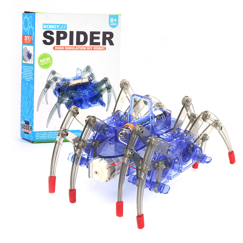 Science Robot - Kit Robot Laba-laba Bionik Elektrik DIY