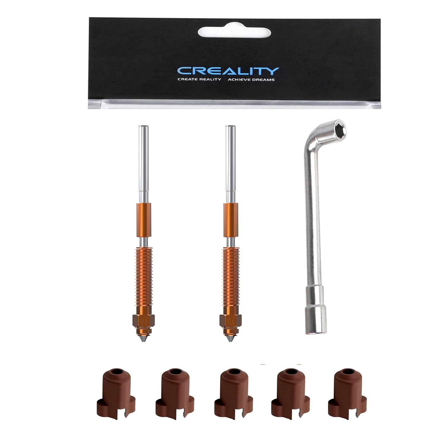 Science Max - 1/3/5 Buah Nosel Creality K1C, untuk