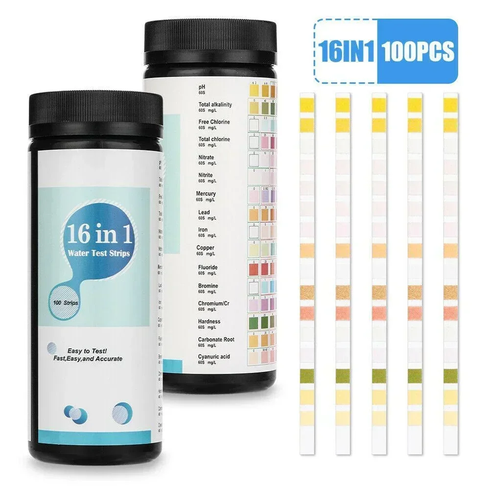 Ph Strip Test - Kit uji air minum 16 In