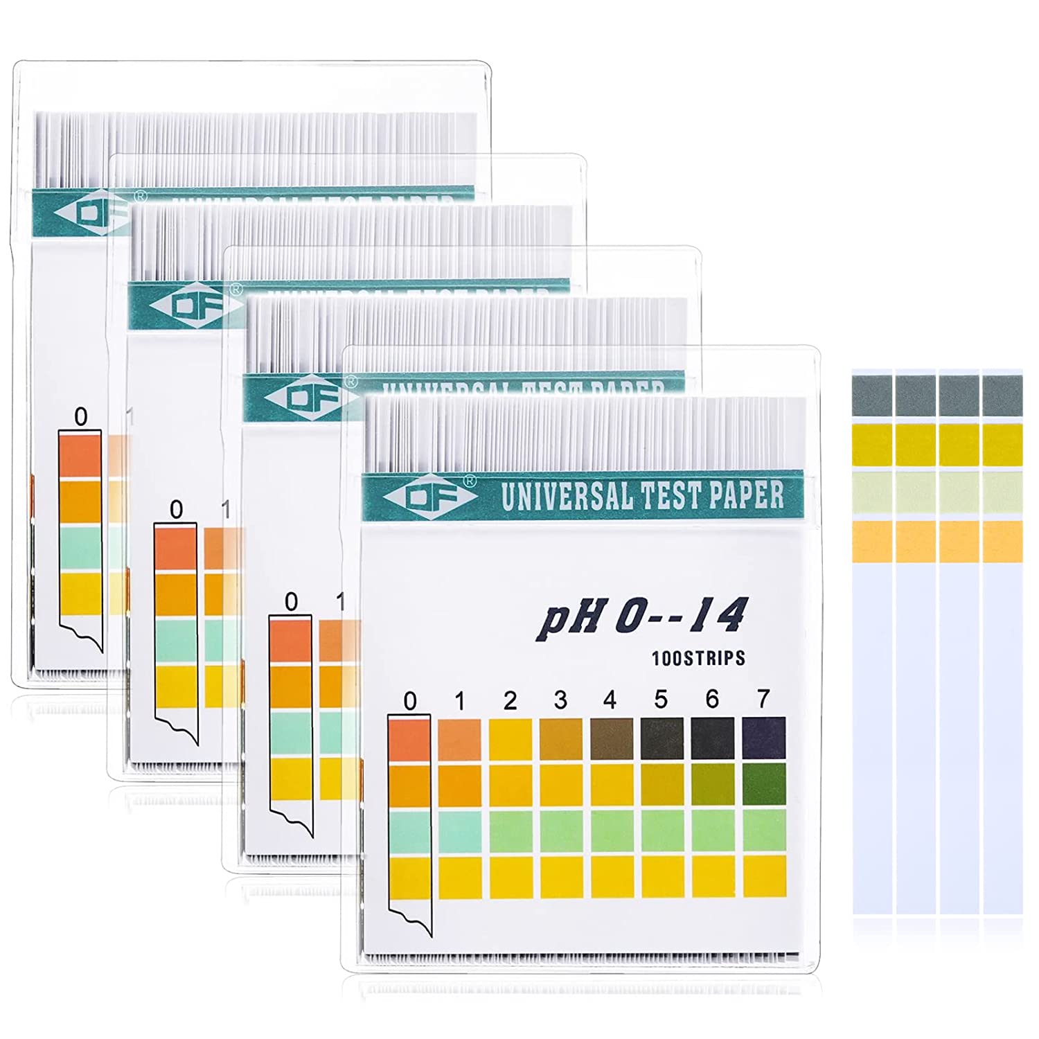 Ph Strip Test - 100 strip 0-14 PH kertas indikator
