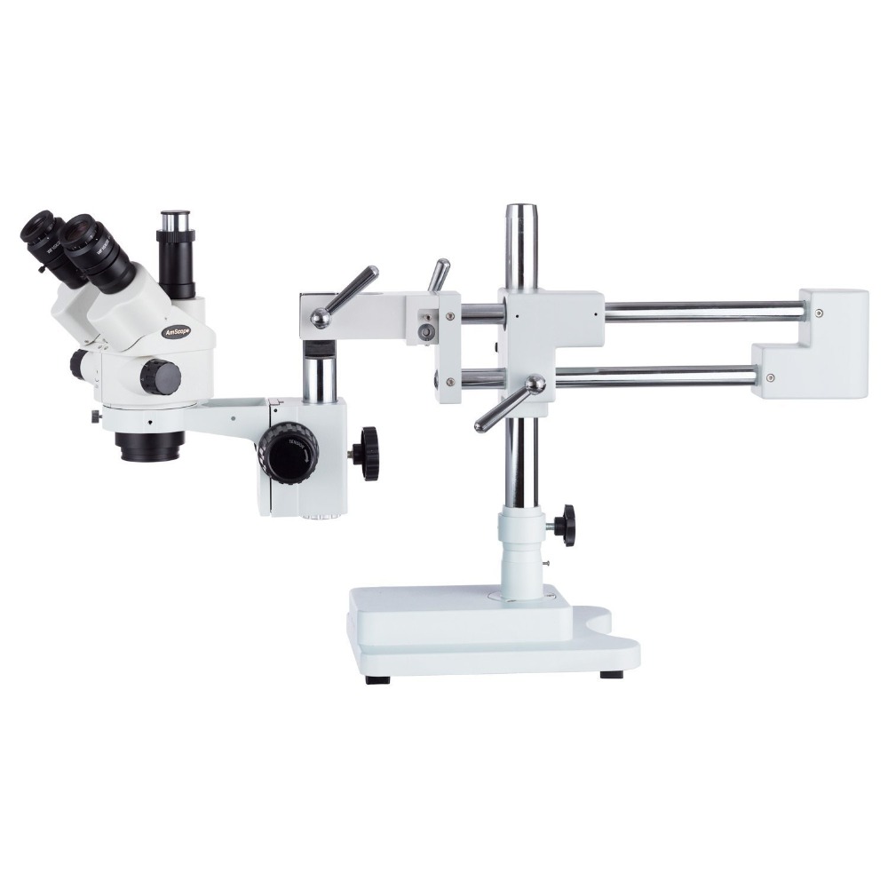 Amscope Microscope Stereo 7X-45X - AmScope mikroskop Zoom simul-focal, 7X-45X Stereo
