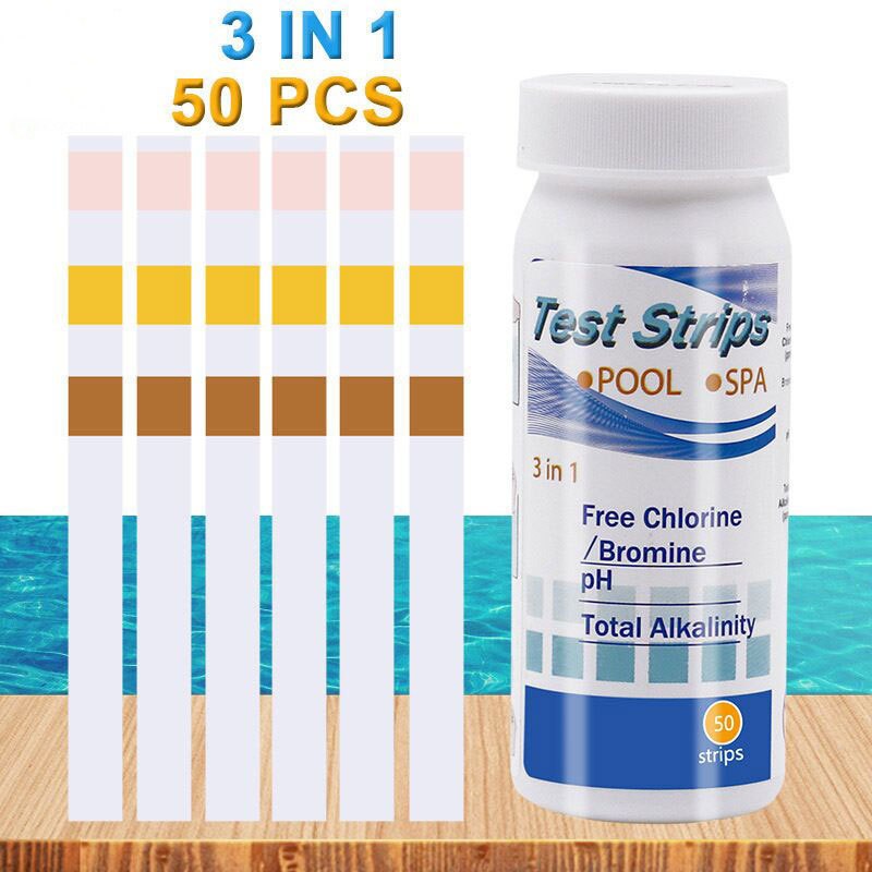 50 Buah Strip Tes PH Klorin Ke - Ph Strip Test ulasan dan harga