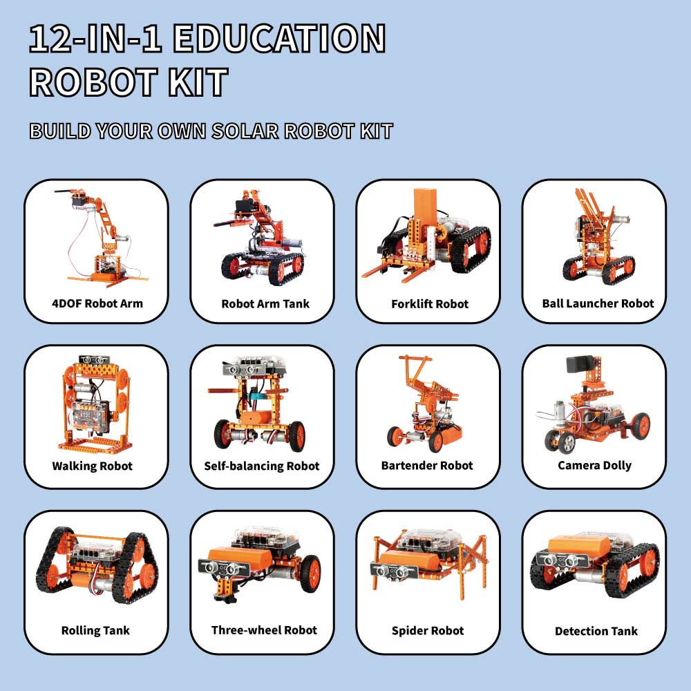 Kit Robotika DIY Multi-model C - Science Project Robot ulasan dan harga