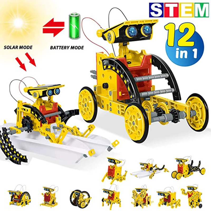 Mainan Robot tenaga surya perc - Science Project Robot ulasan dan harga