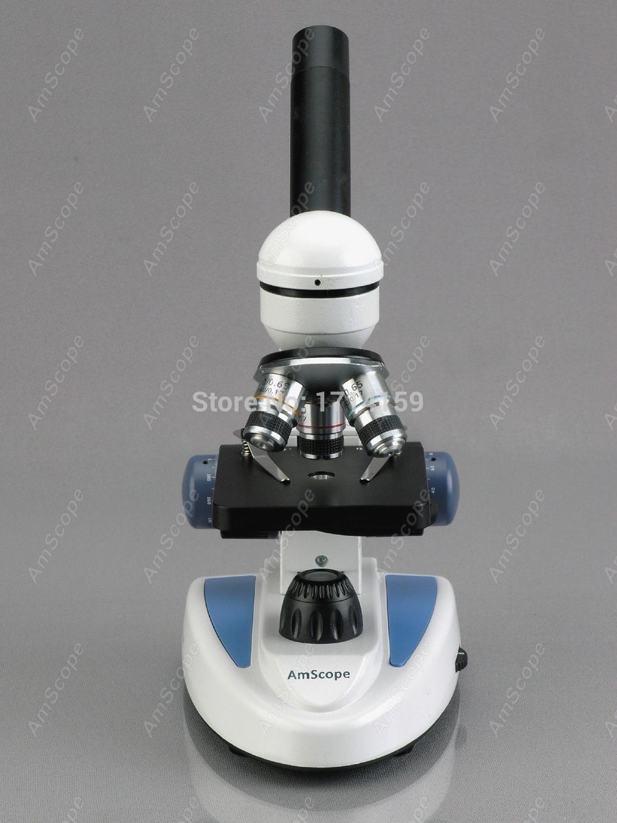 AmScope M158 Seri Mikroskop Ke - Amscope Microscope Compound 40X-1000X ulasan dan harga