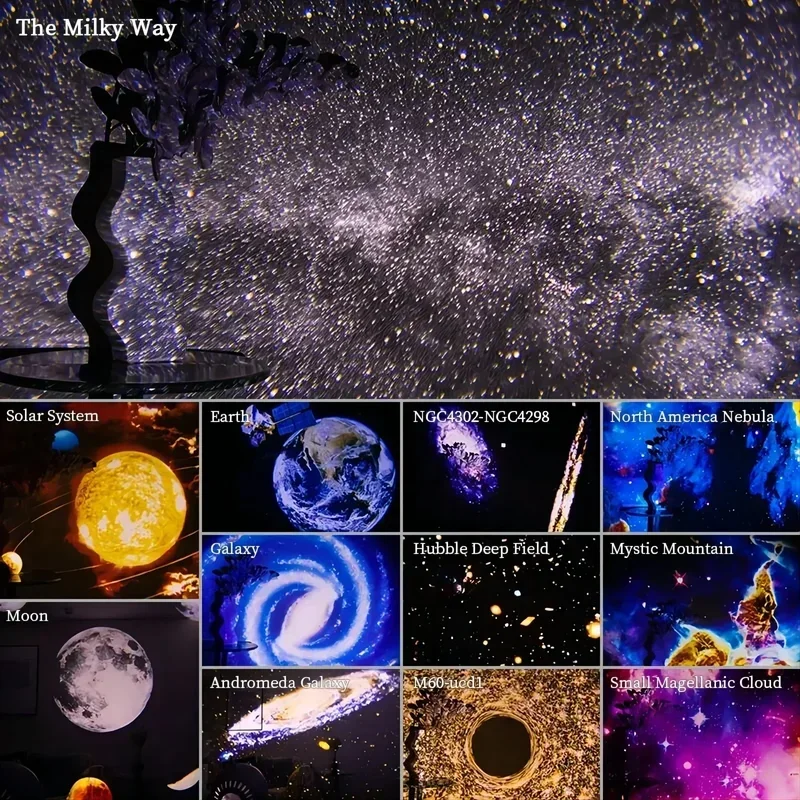 Proyektor Galaksi Lampu Malam  - Planetarium Projector Home ulasan dan harga