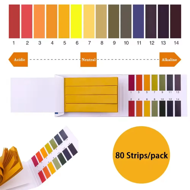 80 Strip/pak Strip Uji PH Mete - Ph Strip Test ulasan dan harga