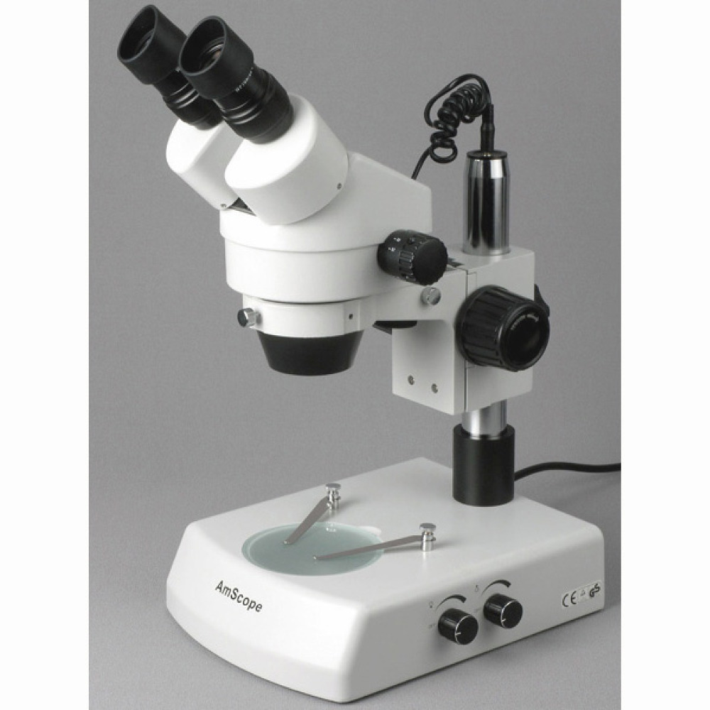 Mikroskop Stereo Zoom Binokule - Amscope Microscope Stereo 7X-45X ulasan dan harga