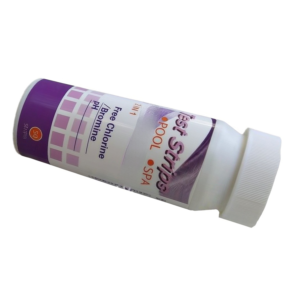 2 in 1 Strip Tes Kolam Renang  - Ph Strip Test ulasan dan harga