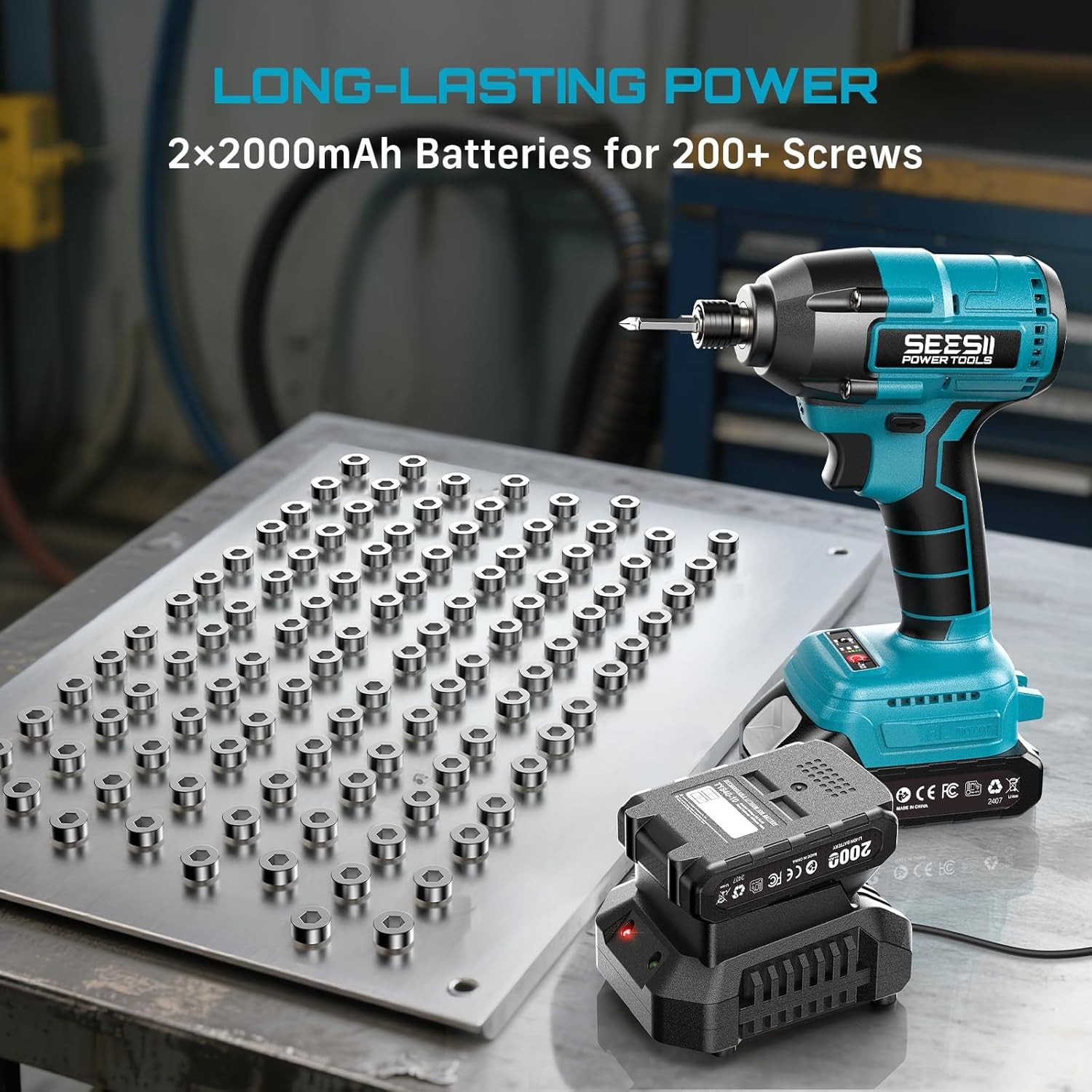Obeng Listrik Seesii 180N.m Bo - Science Max ulasan dan harga