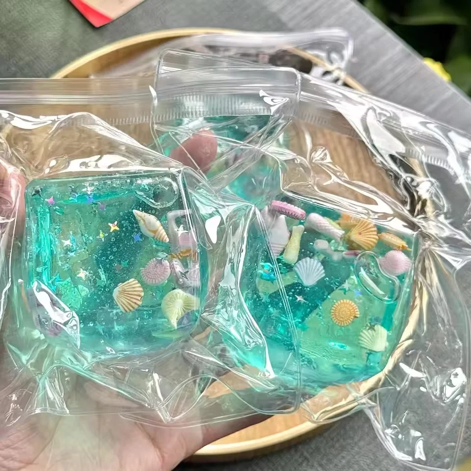1pc Bola Squishy Laut Dewasa M - Crystal Growing Kit ulasan dan harga