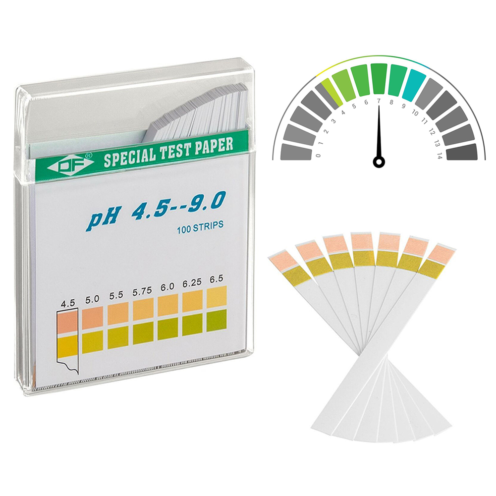 100 Buah Kit Strip Kertas PH S - Ph Strip Test ulasan dan harga
