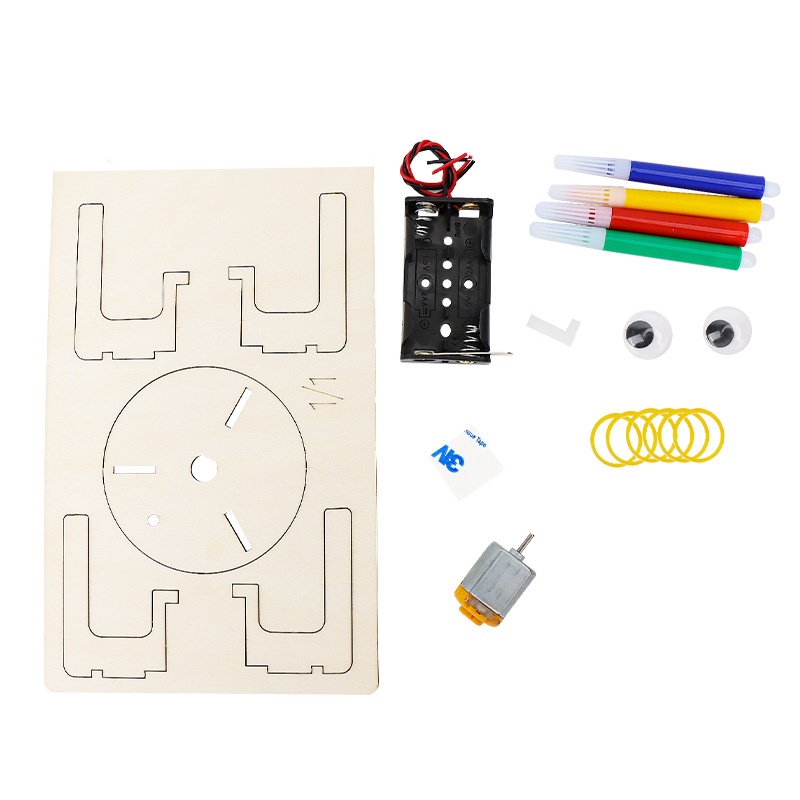 Robot Grafiti Getaran Listrik  - Science Project Robot ulasan dan harga