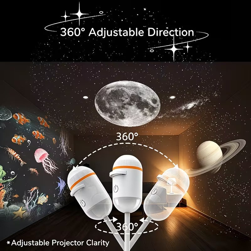 Lampu Malam Proyektor Langit B - Planetarium Projector Home ulasan dan harga