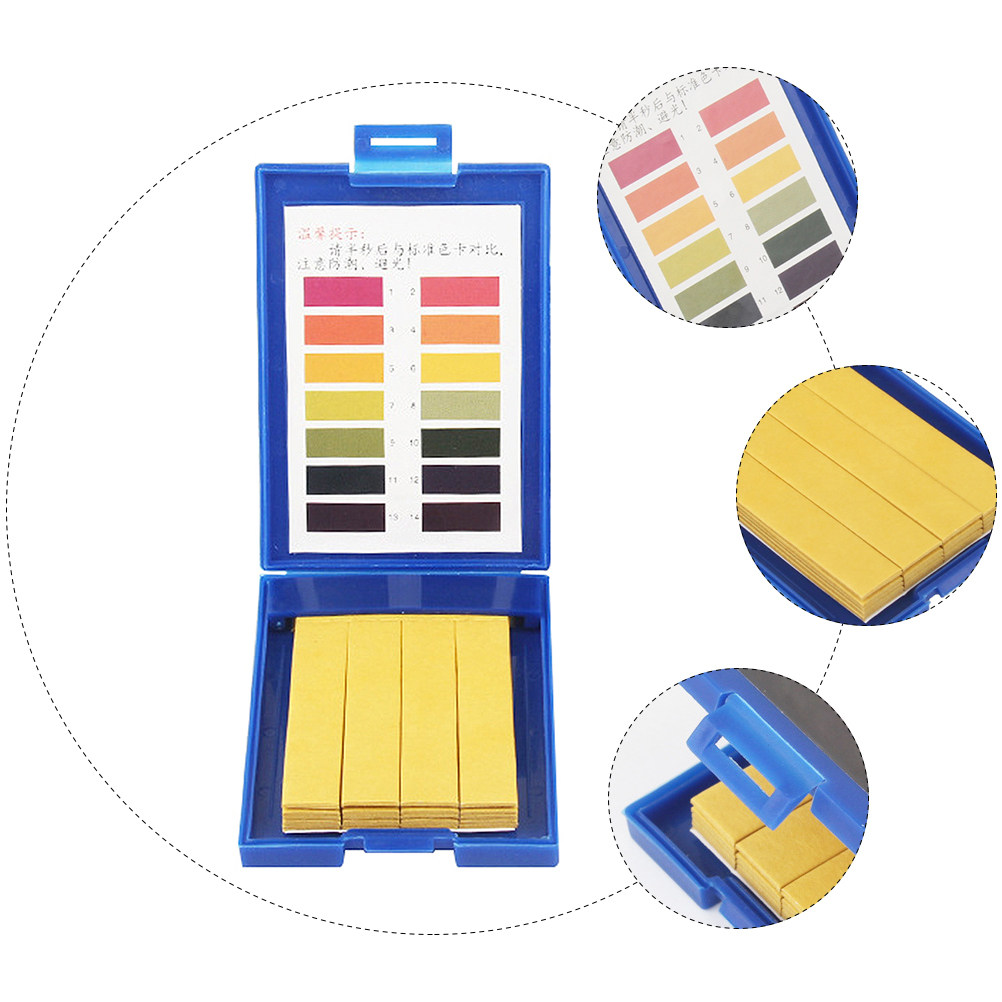 80Pcs Kertas Uji PH 1-14 Strip - Ph Strip Test ulasan dan harga
