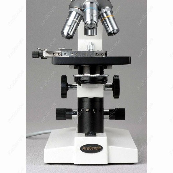 Mikroskop Biologi Binokuler Se - Amscope Microscope Compound 40X-1000X ulasan dan harga