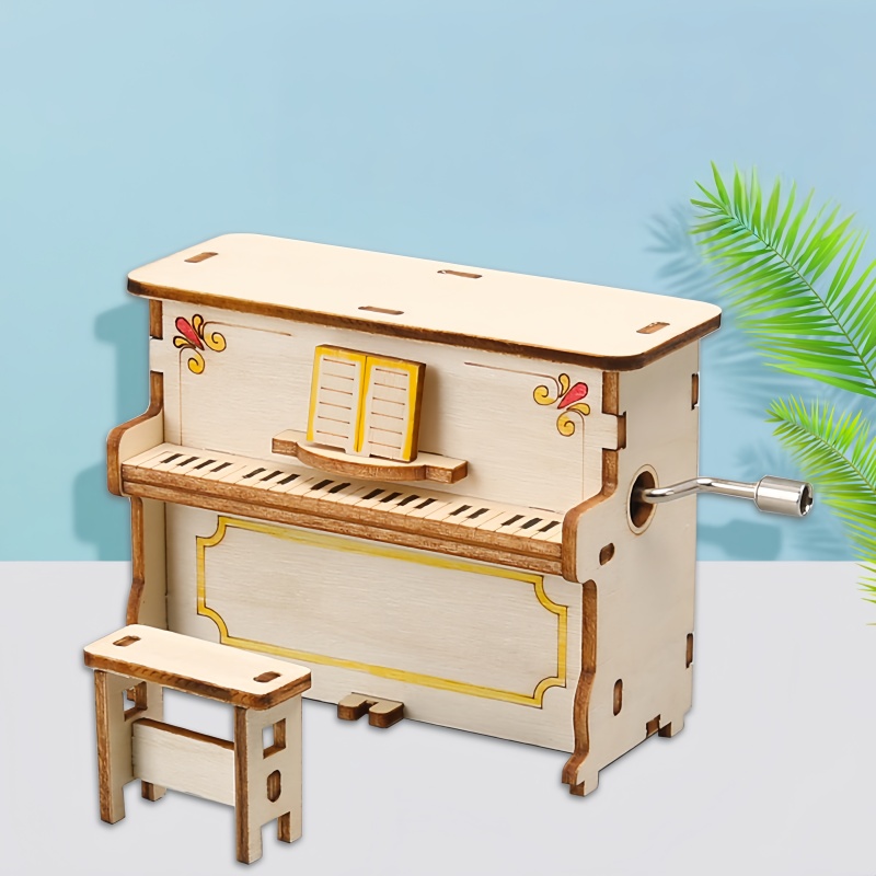 Piano Putar Manual DIY untuk A - Science Max ulasan dan harga
